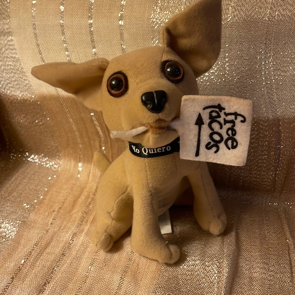 Taco Bell- free taco’s chihuahua.